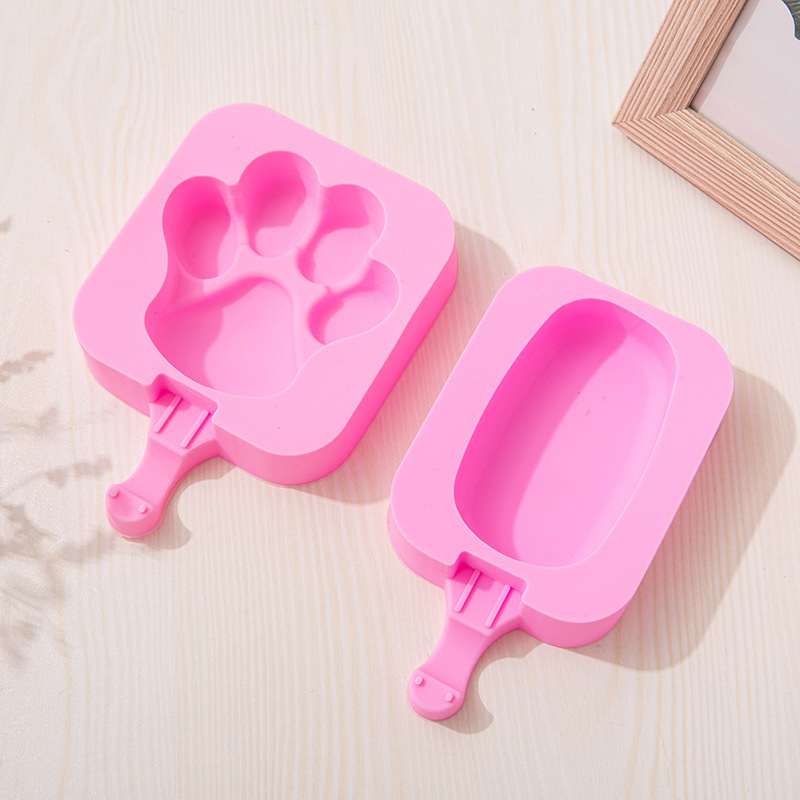 

Baking mould Bear's paw cream mold soft silica gel for ice creamYTXA
