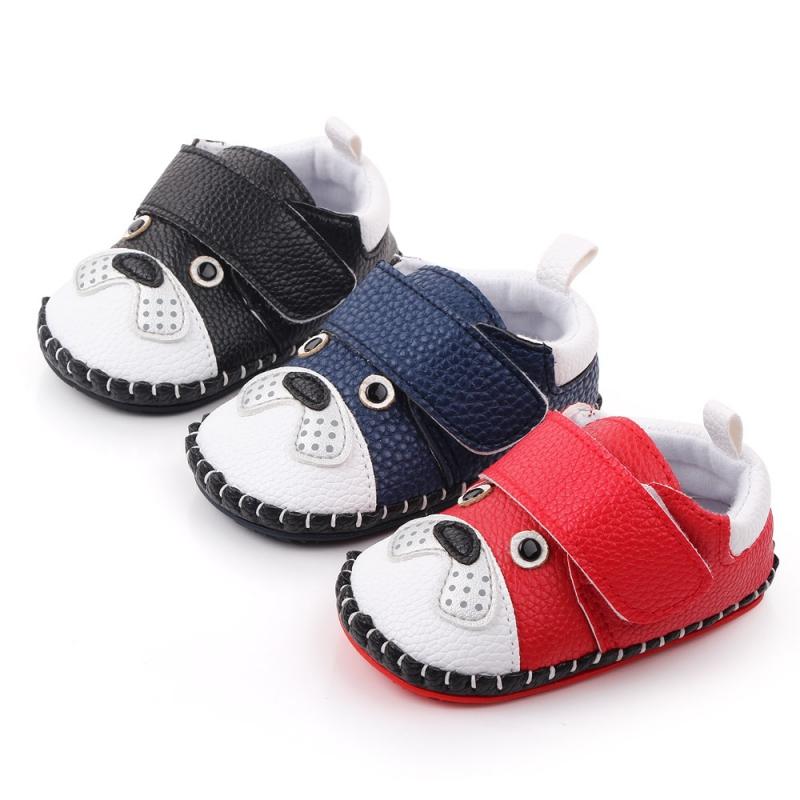

First Walkers Infant Anti-slip PU Leather Walker Sneaker Sell Baby Boy Moccasins Soft Soled Born Sport Shoes 0-18M