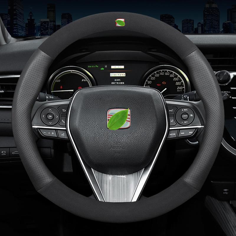 

Steering Wheel Covers Car Cover Leather For SEAT Leon Ateca Ibiza Tarraco Toledo Arona 20V20 Alhambra Altea IBL Exeo 2021 Accessories
