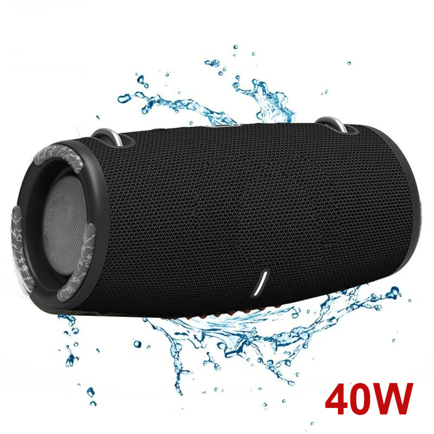 

Bluetooth speaker shell type wireless grave, portable waterproof music player shell, very powerful, TWS, 40W