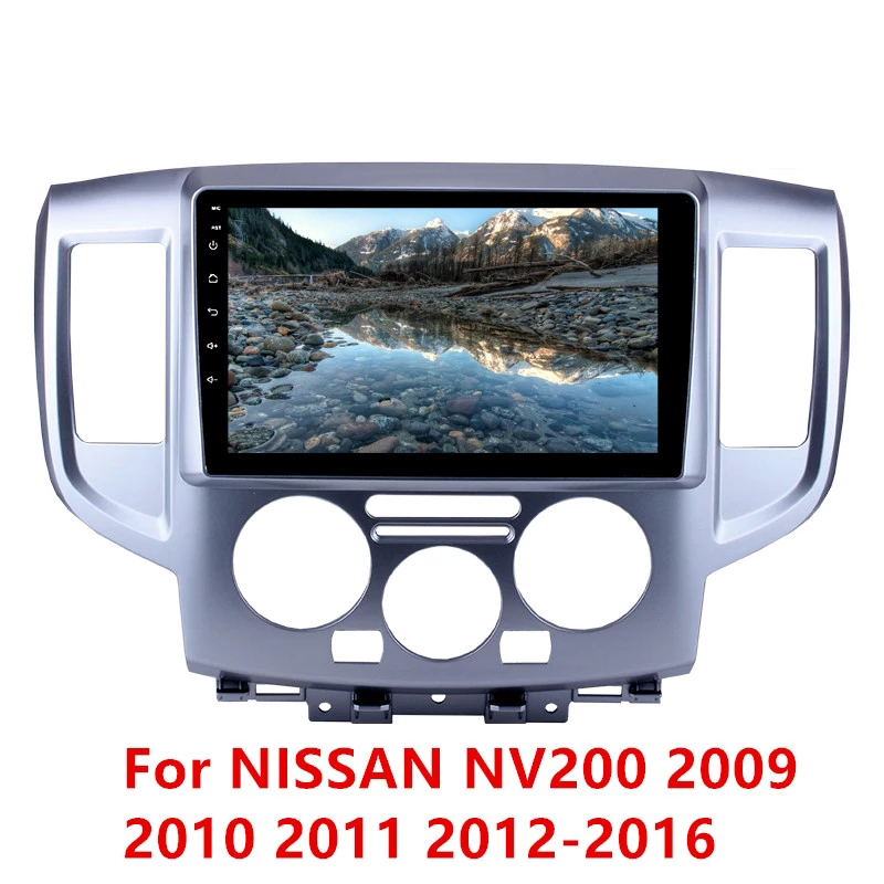 

9 Inch GPS Multimedia Player 2Din Android Head Unit Car dvd Radio Stereo WiFi For NISSAN NV200 2009-2016