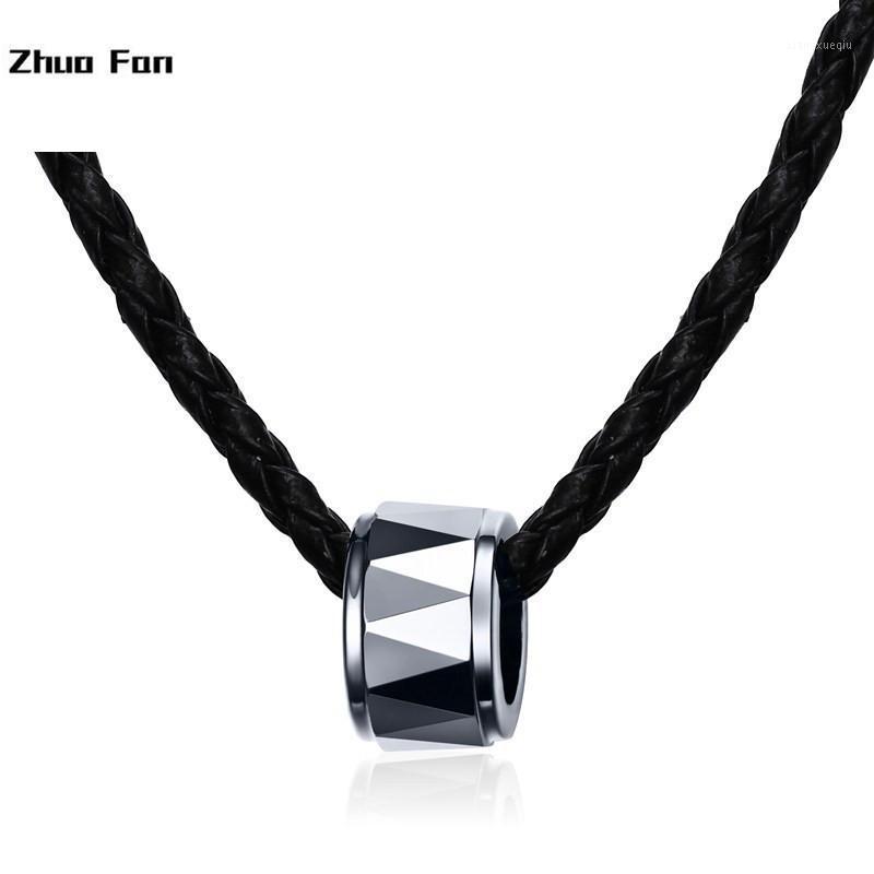 

Pendant Necklaces 2022 Original Design Male 8MM Tungsten Steel Necklace Simple Personality Collar Color Energy Jewelry, Silver