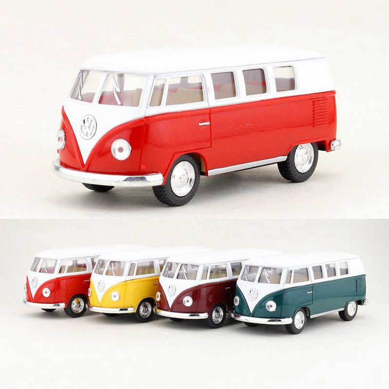 

Shipping/KiNSMART Toy/Diecast Model/1:32 Scale/1962 Classical Bus/Pull Back Car/Collection/Gift For Children