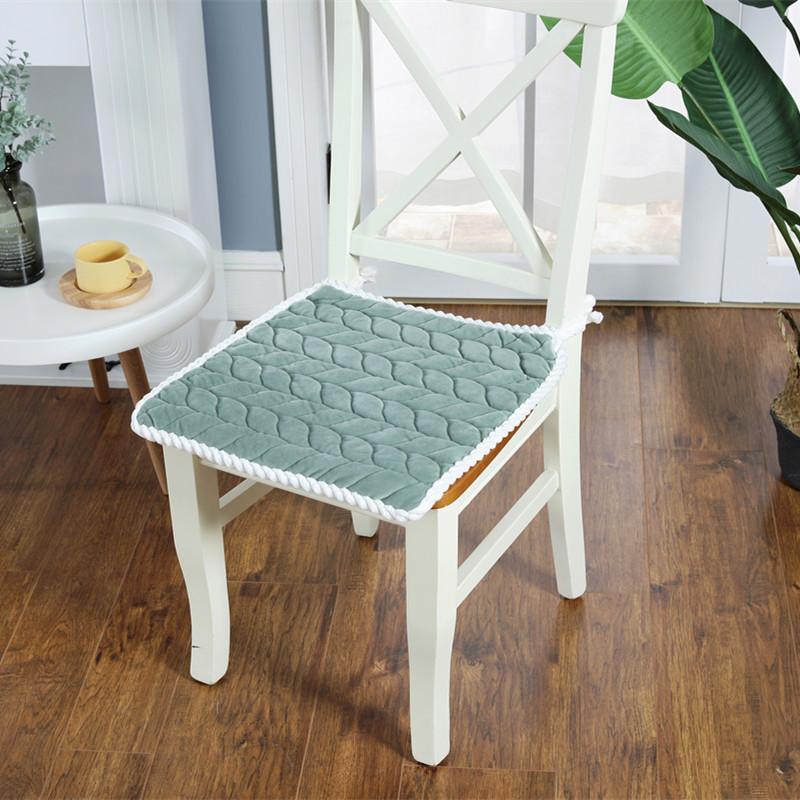 

Cushion/Decorative Pillow Winter Non-slip Sofa Seat Cushion Solid Color Square Pad Chair Soft For Padchair Chairs