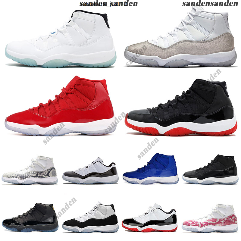 

Basketball Shoes 11 11s Concord 45 Jumpman 23 Men Women Bred Space Jam Cap and Gown Trainers Sport Sneakers, B26 rose gold 36-40