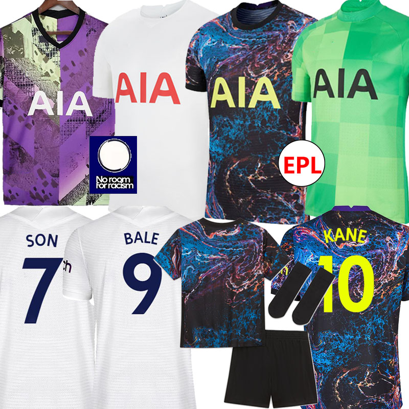 

21/22 Totten SON soccer jerseys ham DELE KANE CLARKE NDOMBELE REGUILON HOJBJERG BERGWIJN LO CELSO SPURS LUCAS football shirt 2021 2022 goalkeeper men + kids kit fourth, 2006 away