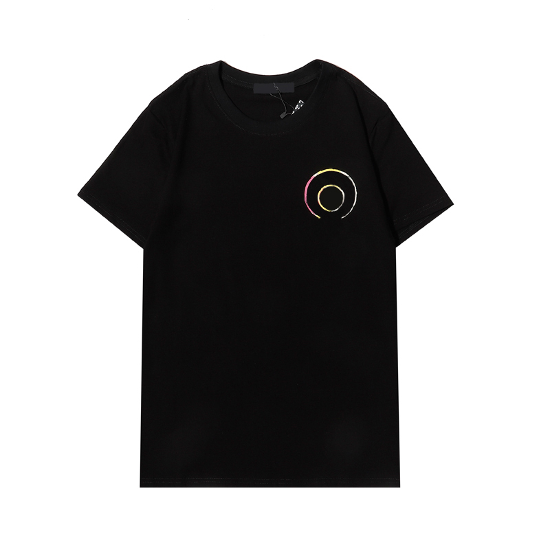 

Women T-shirt Fashion Men Short Sleeve Trendy Summer Hip-hop Ins Style Streetwear Summer High Quality 2021 Lady Top Man Tees Sport White