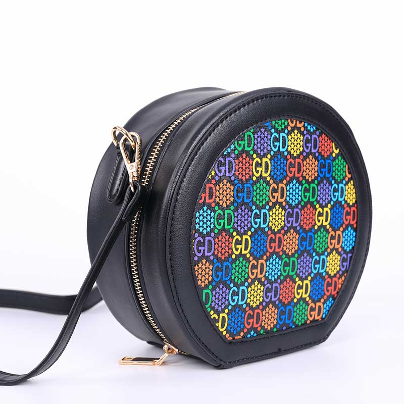 

HBP Best-selling models ladies crossbody shoulder bag fiber leather material letter pattern fashion personality style with box
