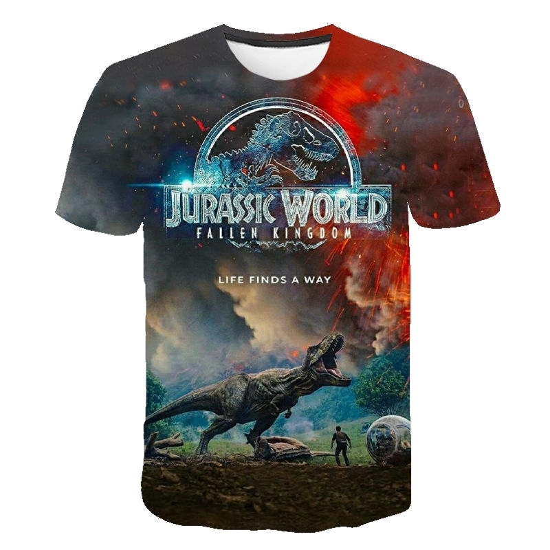 

New Park T Shirt Men Women 3D Printed T-shirt Casual Funny Tops Jurassic World Tees Children Boy Girl Cool tshirt, Txa861.