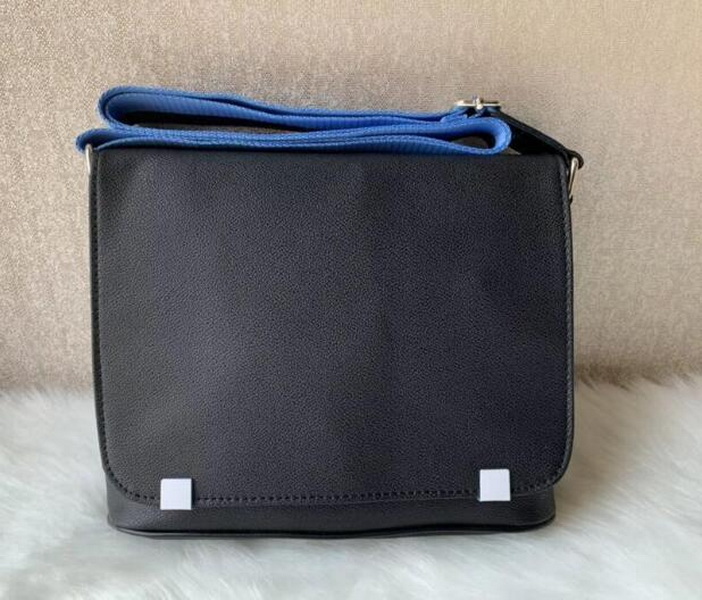 

handbag Men's schoolbag briefcase straps 2 colors blue, orange 008