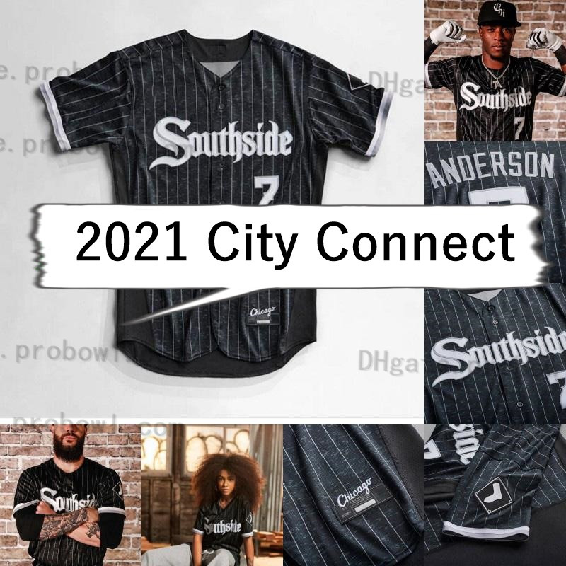 

2021 City Connect Southside sox Luis Robert Jerseys Tim Anderson Jose Abreu Eloy Jimenez Yoan Moncada Seby Zavala Bernardo Flores Jersey, Hot player