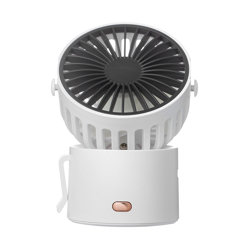 

Portable Desktop Fan 3.5W Mini Handheld Neck-mounted USB Charging 1000mAh Suitable for Home School Trip Out