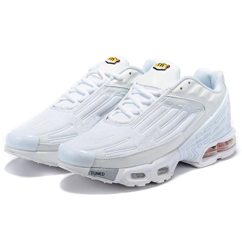 

WITH BOX Designer Men Womens Tn Plus 3 Running Shoes Tuned Mesh Triple White Sneakers Trainers Leather Black Laser Blue Crimson Red Deep Royal Starry SkyBlade, Item4 white black grey 39-45