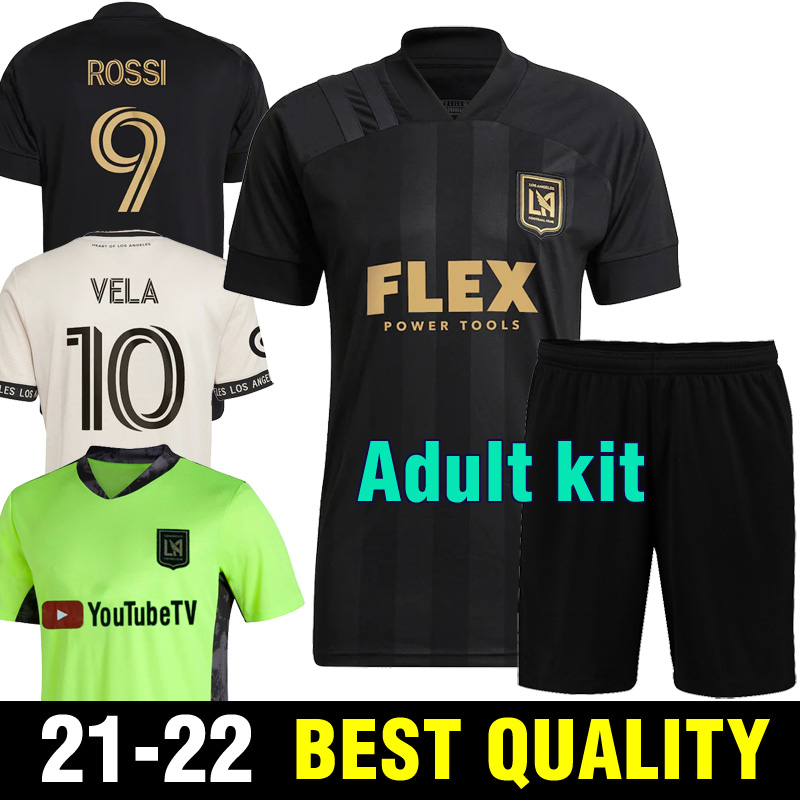 

2021 2022 LAFC SOCCER JERSEY VELA Rossi adult kit 21 22 KAYE BLESSING OPOKU MOON-HWAN PALACIOS GINELLA CIFUENTES Los Angeles FC football shirt
