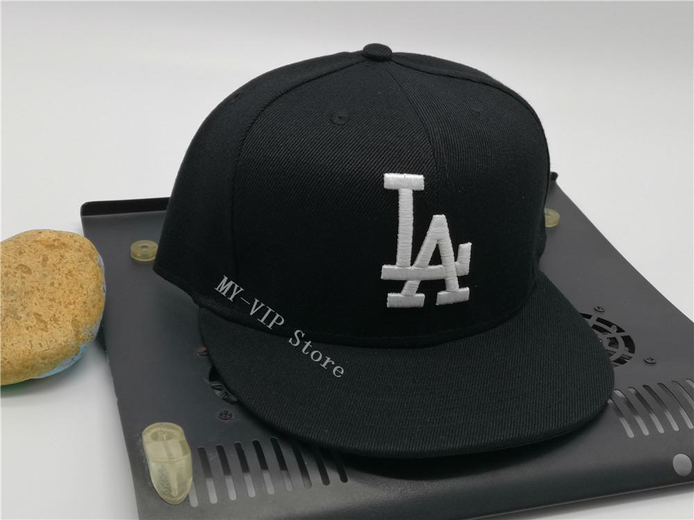 

2021 Men's Los Angeles In Black Color Size Fitted Flat Hats Fashion Hip Hop Size Caps Hip Hop Design Baseball Full Closed Cap, Vip-01
