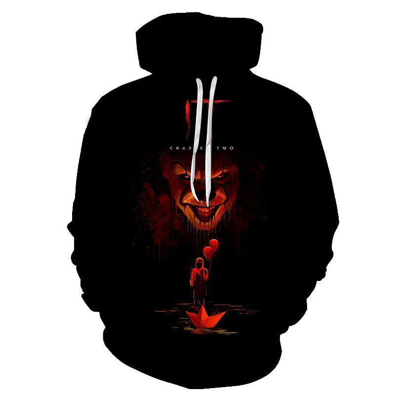 

Halloween Make a wish Pattern Men s 3D Printing Hoodie Visual Impact Party Top Punk Gothic Round Neck High Quality Sweatshirt Hoodie, Black