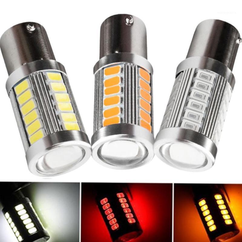 

Emergency Lights 2PCS BA15S 7443 3157 1157 1156 5730 5630 33SMD LED Car Rear Direction Indicator Lamp Auto Front Turn Signals Light