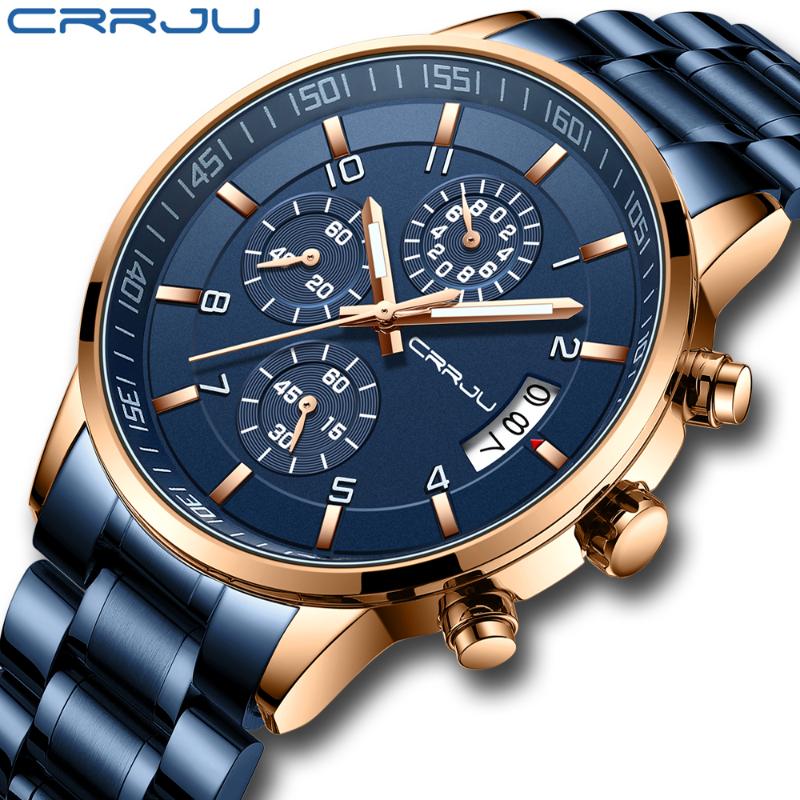 

Fashion Mens Watches Top Big Dial Military Quartz Watch Waterproof Sport Chronograph Wrist Men Wristwatches, Slivery;brown
