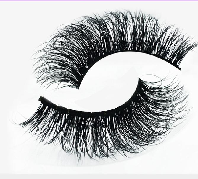 

2021 new Mink Full Strip False Eyelash handmade Long Individual Eyelashes Mink Lashes Extension