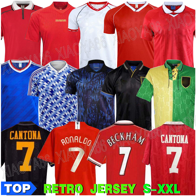 

21 22 RONALDO SANCHO RASHFORD jerseys 2002 Soccer jersey 06 07 08 94 96 97 98 99 86 88 90soccer football shirt man kids kit, Multi