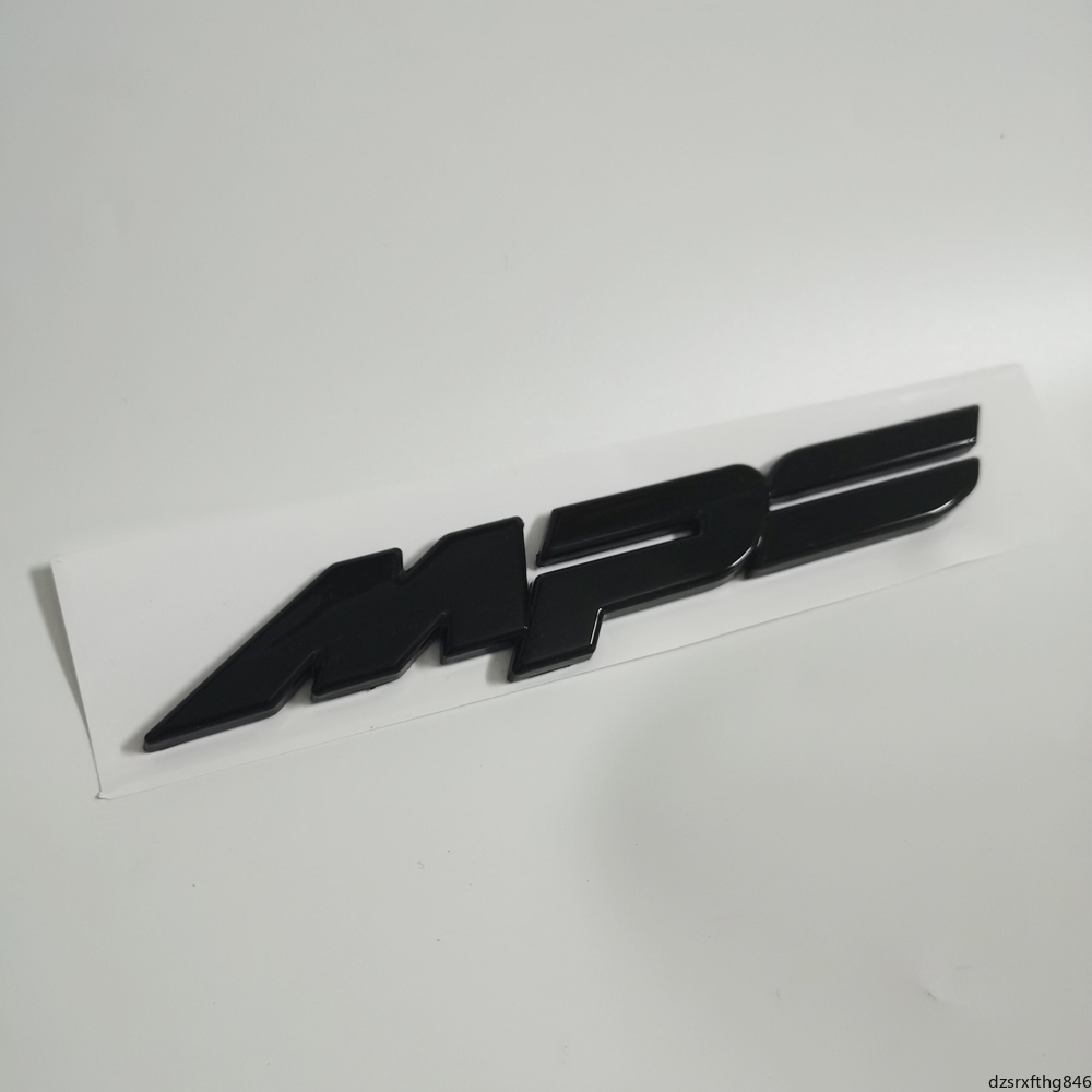 

Black Rear Tail Sticker MPS Trunk Sticker For Mazda 3 6 Axela MPS RX-8 MX-5 CX-5 CX-8 CX-9 Mazdaspeed Mazda MPS Sticker, Colour