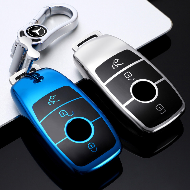 

Car Key Cover For Mercedes benz A C E S G GLS CLA Class W213 W177 W205 W222 X167 W177 Case Shell AMG Keychain Auto Accessories, Model