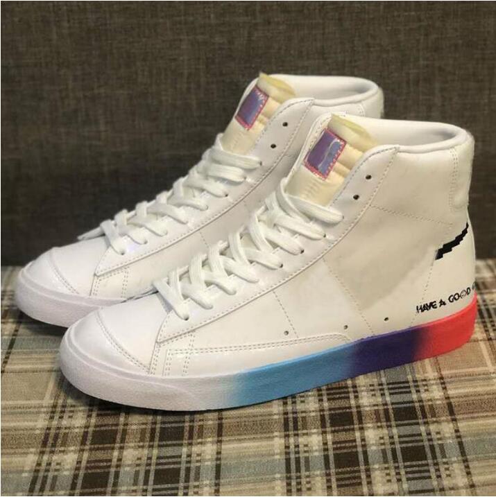 

Blazer Mid 77 Vintage Outdoor Shoes Sports Running Sneakers Catechu Indigo Have A Good Game Racer Black White Pine Green Mens Wome241k