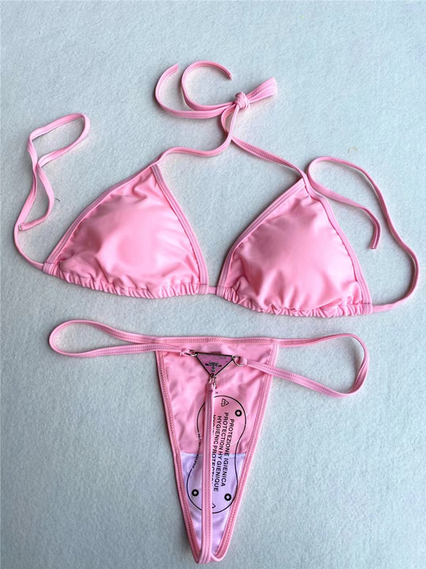 

21ss Sexy Bandage Bikini Swimwear Women Brazilian Bikini Set 2021 Solid Swimsuit Cut Out Summer Beach Bathing Suits Swim