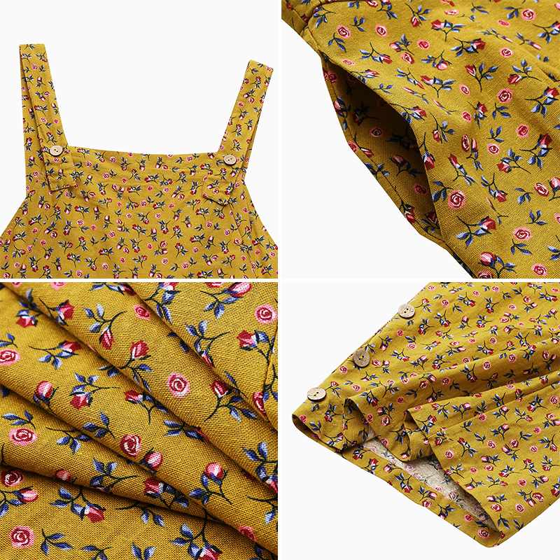 

2021jumpsuits women overalls floral print jumpsuit wide leg pants 2021 vonda long holiday summer overalls plus size rompers, Black;white