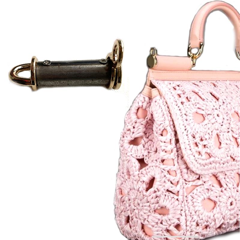 

Bag Parts & Accessories Metal Side Clip Buckles Handbag Strap Clasp Screw Handles Chain Hook Connector Hanger Hardware
