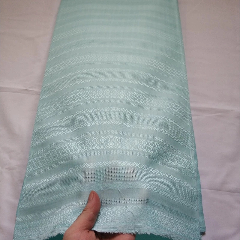 

African Nigerian Atiku lace for man cloth atiku fabric 100% cotton 5 yards per piece1