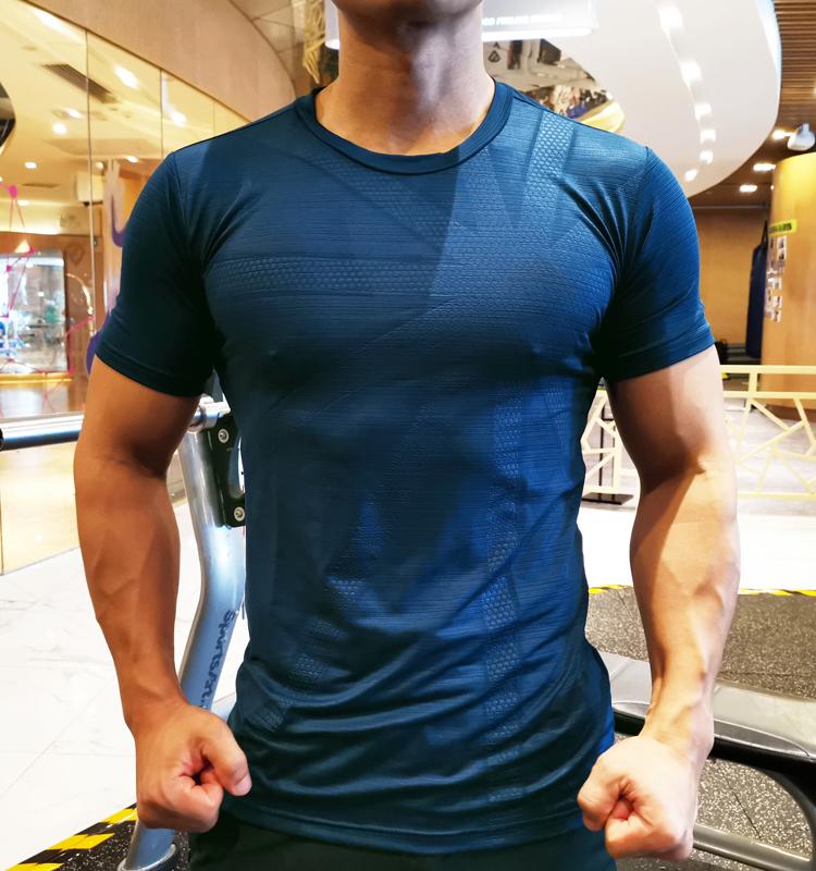 

Running Jerseys Men Tight Short T-shirt Compression Quick Dry T Shirt Male Gym Fitness Bodybuilding Jogging Tees Tops Clothing 2021, 968 white