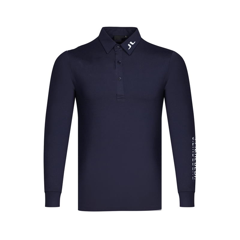 

Golf Clothing Couples Casual Breathable Long Sleeved Tee Top Sweat Quick-Drying POLO Shirt Size XS-XXXL, Men white