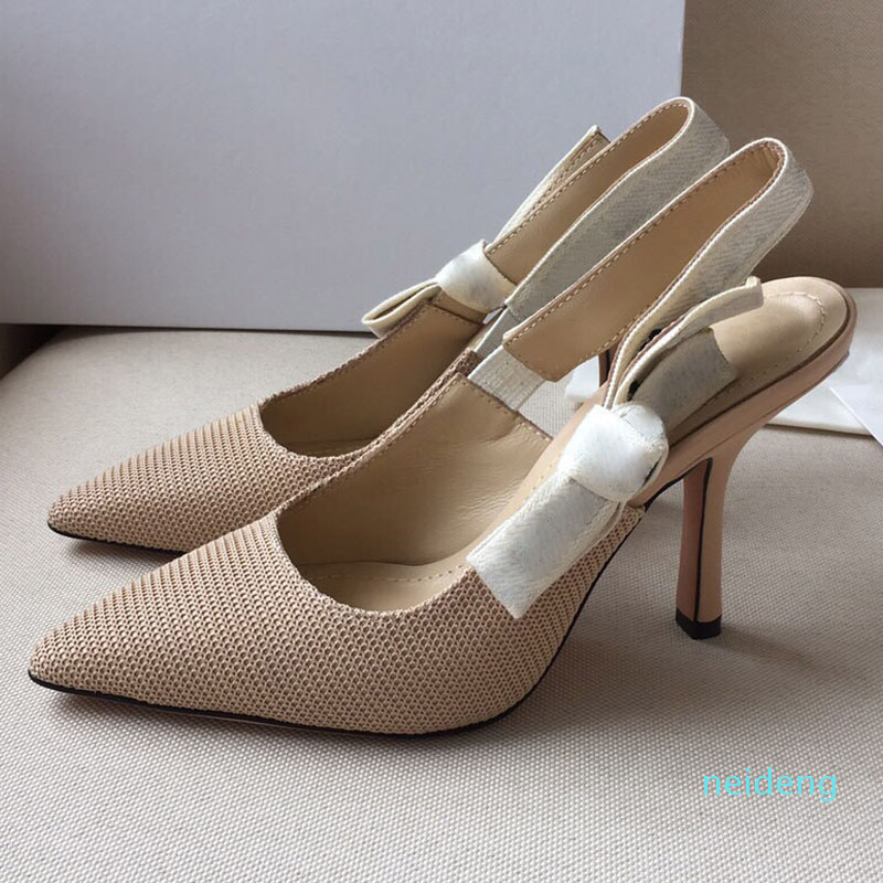 

2021 dress Luxurys Designers Fashion womens shoes cat platform mid heel sexy leather flat bottom ladies high sandals large size 34-42 9.5cm, Custom made