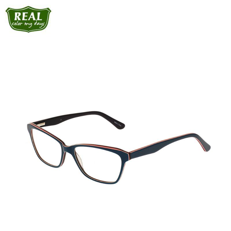 

Fashion Sunglasses Frames REAL Ultralight Vintage Acetate Eyewear Glasses Frame Cat Eyes Students Myopic Glass Prescription Optical Man Comp, Black