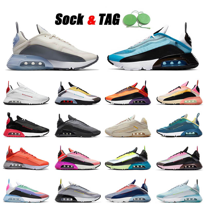 

2090 Newest Quality Cushions Running Shoes Sail Laser Blue Men Women Pure Platinum Magma Orange Air Airmax Max Photon Dust Trainers