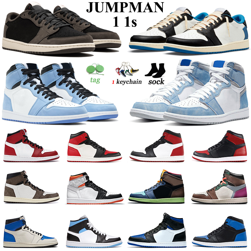 

1s Prototype Air Jorand Retro Men Basketball Shoes 1 Pollen Bordeaux Hand Crafted Fragment Hyper Royal University Blue Mens Women Trainers Sports Sneakers, 1s 5.5-12 hand crafted