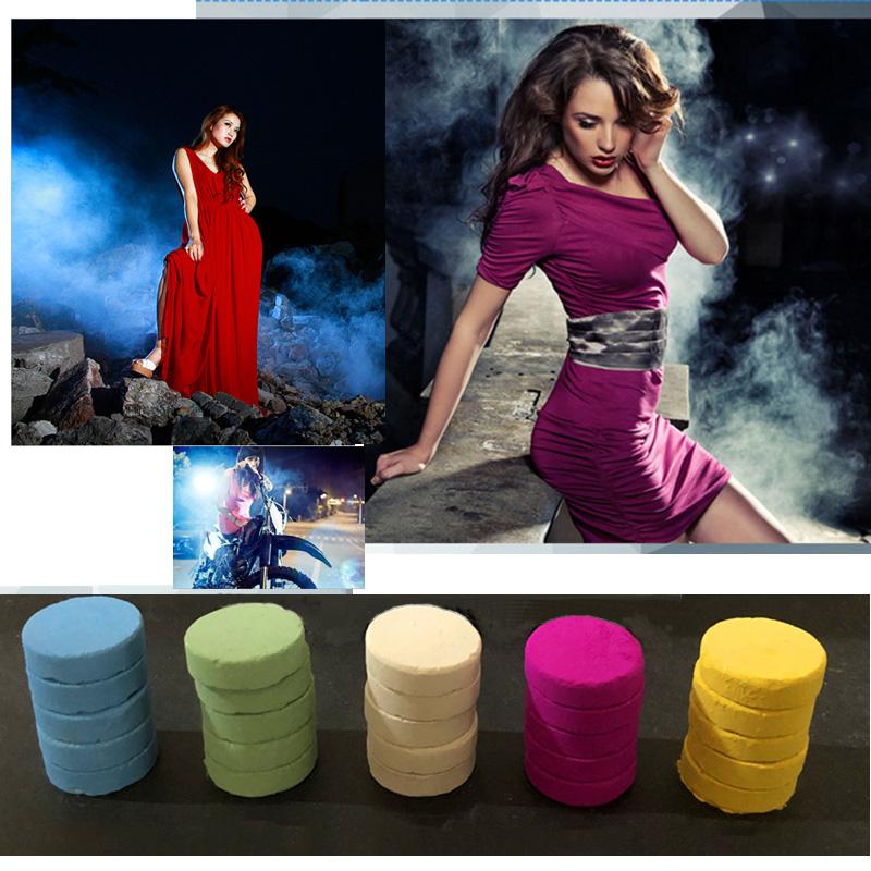 

Party Decoration 5Pcs/Box Colorful Smoke Pills Cake White Effect Bomb Bomba Pography Aid Toy Divine Gift