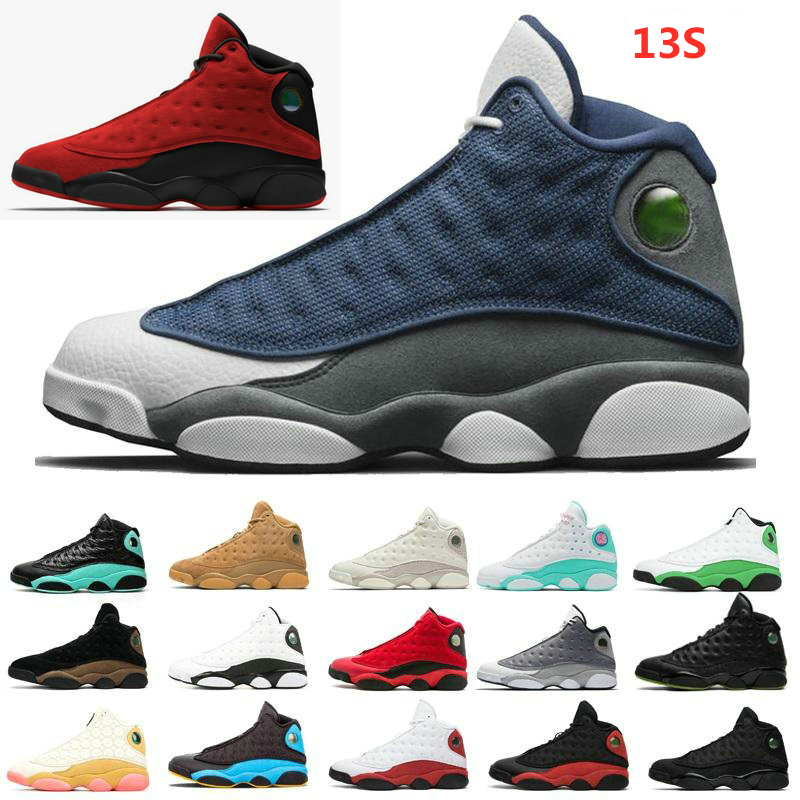 

Jumpman 13s Basketball Shoes 13 Reverse Bred Flint He Got Game Soar Green Barons Grey Toe Chinese Year Court Purple Cap And Gown Olive Wheat Top Sport Sneakers Trainers, 40-47 love respect black