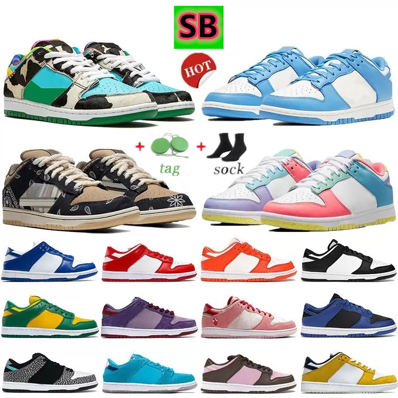 

Newest SB UNC Platform Running shoes coast Chunky white black elephant Cactus University blue Kentucky pink Low men women sneakers EUR46, The original box