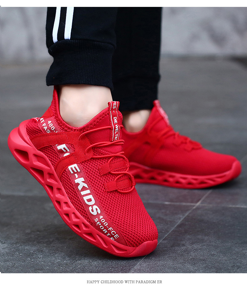 Maat 29-39 Kinderen Casual Schoenen Ademend Mesh Sport Schoenen voor  Jongens Meisjes Antislip Lopende Sneakers Zachte Bodem Kid Jongens Schoenen