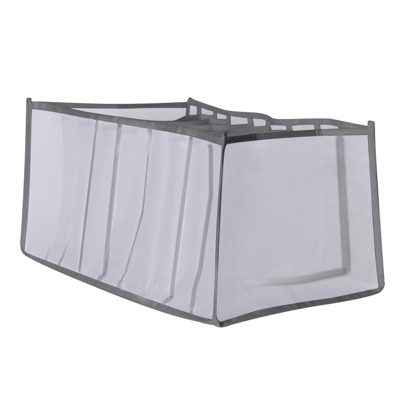 

Storage Drawers Jeans Foldable Box Washable Closet Clothes Drawer Mesh Bag Pants Compartment Home Organizer