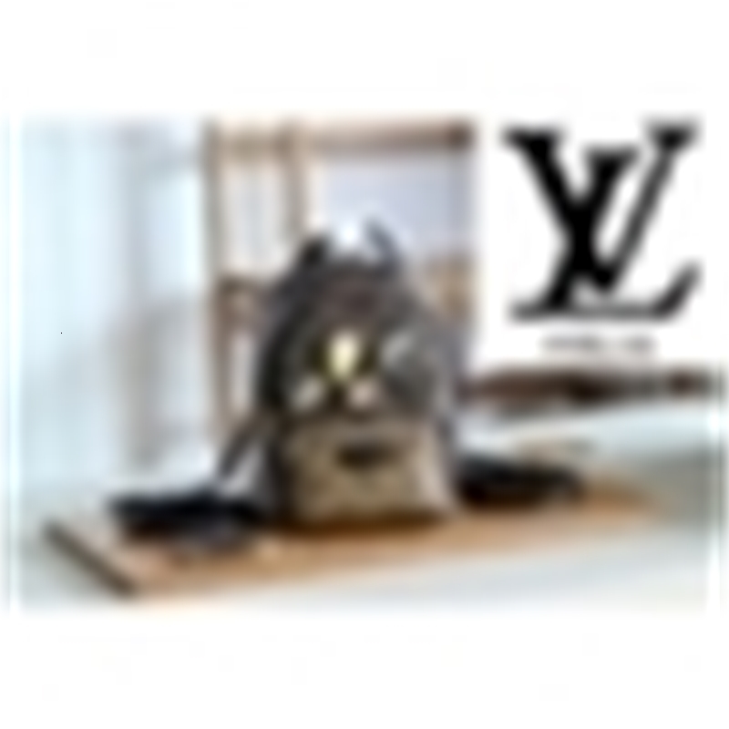 

M41562 Color-block badge mini back package MEN FASHION BACKPACKS BUSINESS TOTE MESSENGER BAGS SOFTSIDED LUGGAGE ROLLING BAG