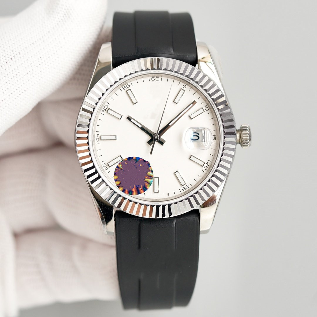 

Top Quality Multicolor Dial Dial Mens Watch U1 Factory 41mm 126334 Rubber Strap Automatic Mechanical Sapphire Luxury Wristwatches Ar288, Add waterproof service