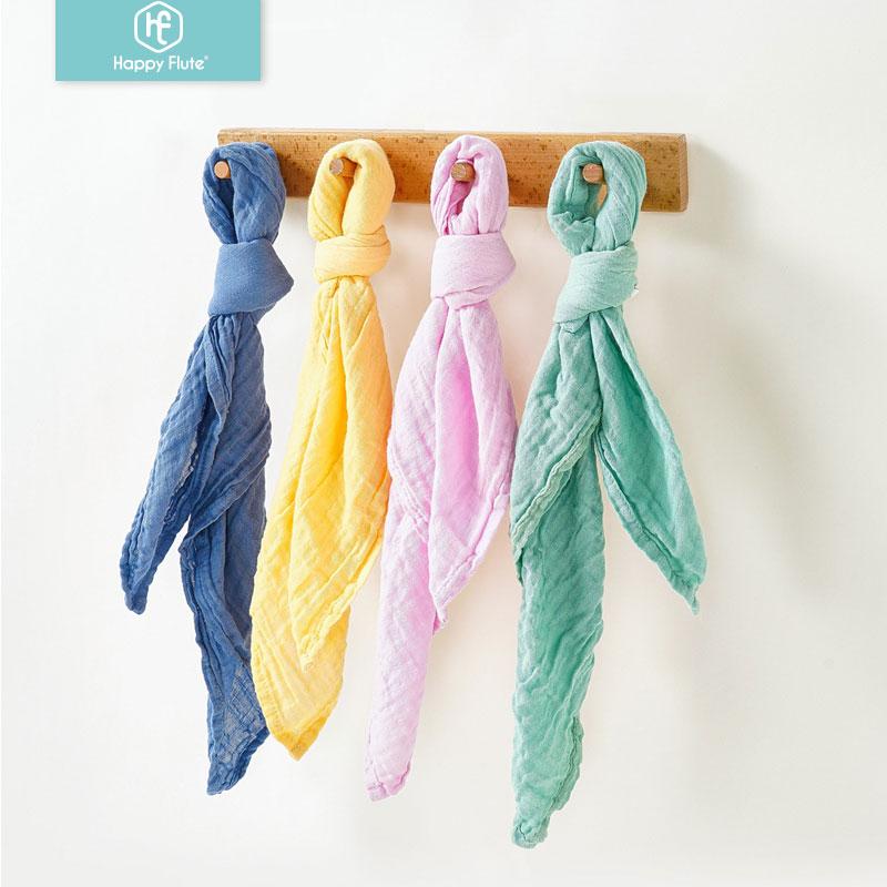 

Blankets & Swaddling HappyFlute Muslin Bamboo Cotton Baby Blanket Born Swaddle Wrap Burp Cloths Towel For Drop, Kb010-s90