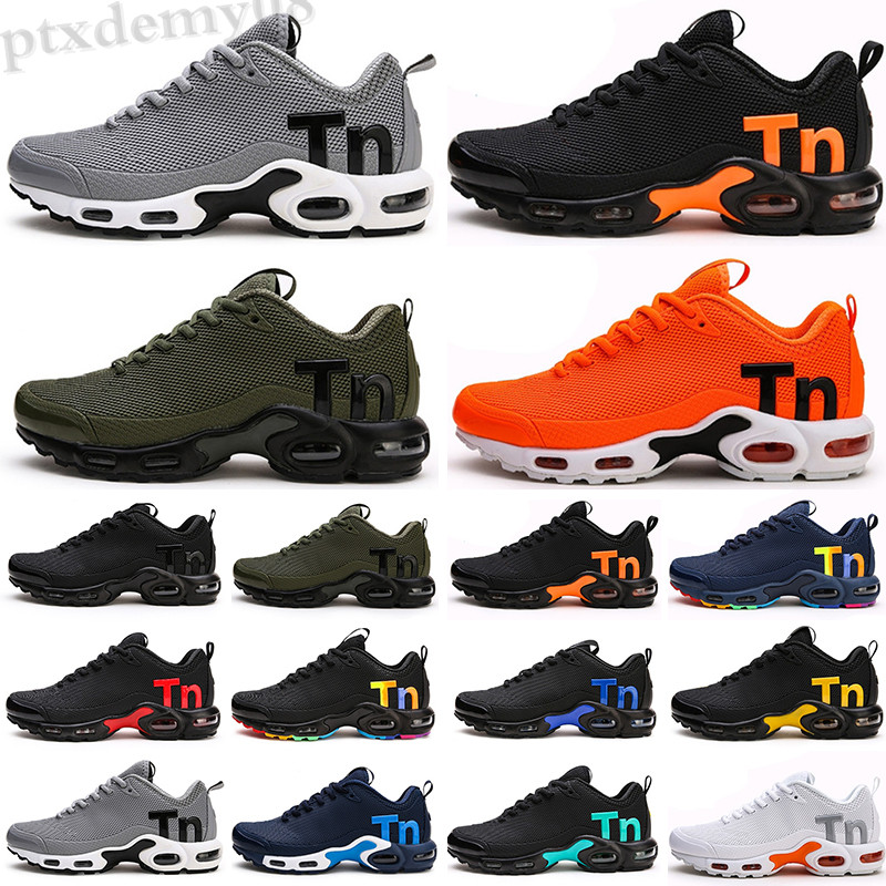 

2021 TN Tuned Plus casual Shoes Triple Black White Men Women Outdoor Sports Sneakers 40-46 SL08, Standard size