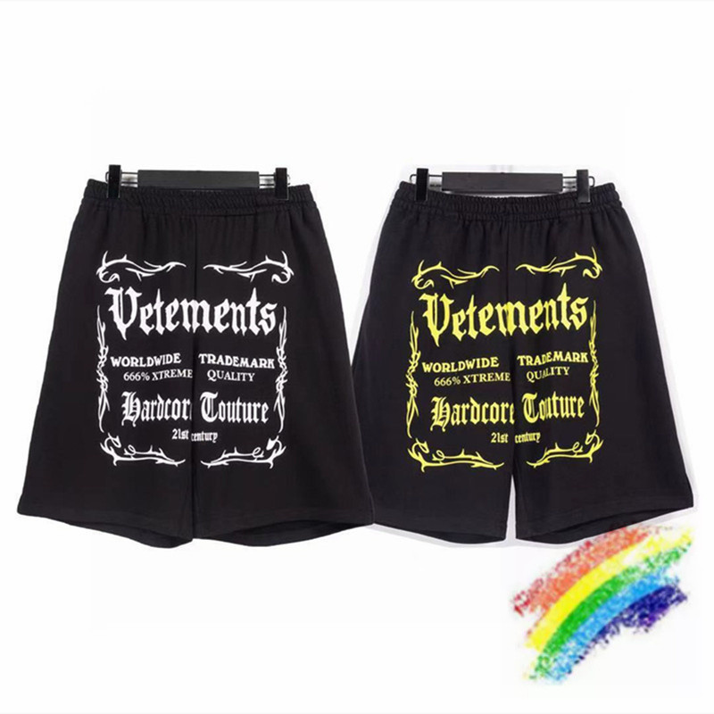 

2022ss Shorts Men Women 1 High Quality Summer Style Breeches White Black