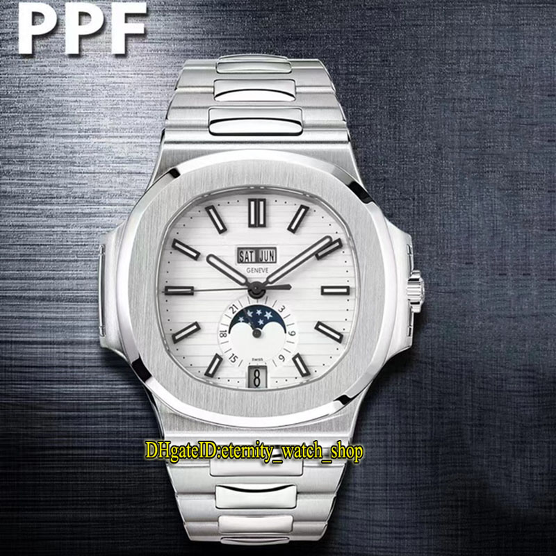 

eternity Sport Watches PPF Latest 5726/1A-010 Annual Calendar Moon Phase 24h Cal.324S QA LU 24H/303 Automatic 40.5MM Mens Watch Sapphire Stainless Case Steel Strap, Watch deep waterproof production cost