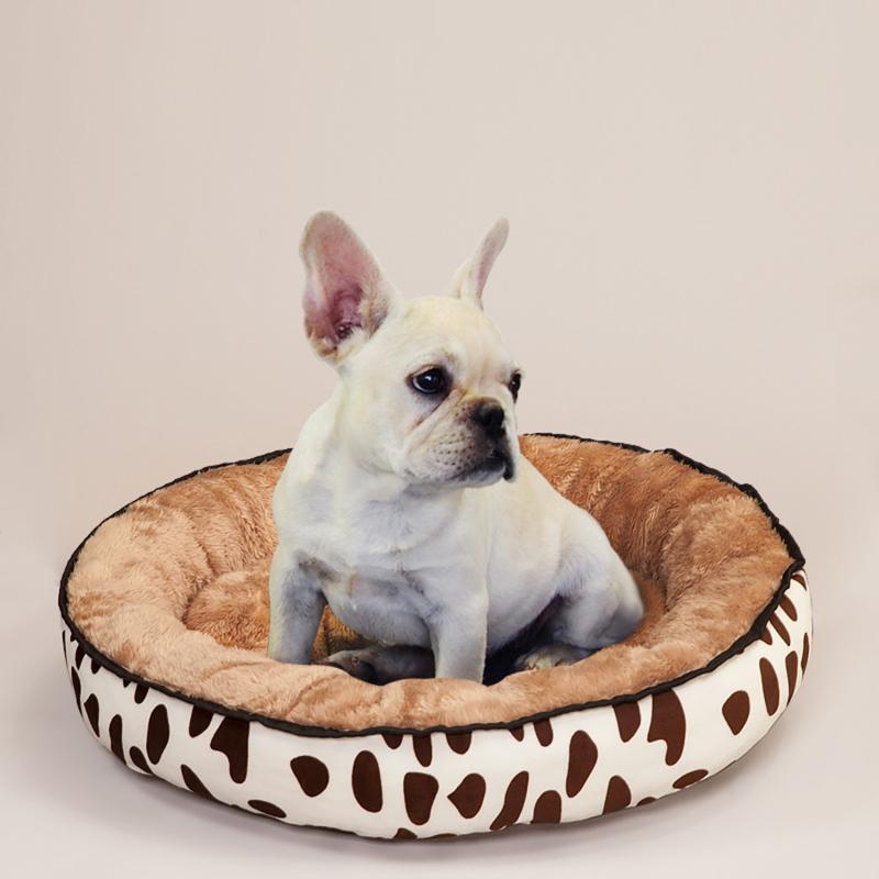 

Kennels & Pens Round Dog Beds Sleeping Mat Soft Warm Kennel Bed Cushion For Small Medium Large House Pad Pet Supplies Cama