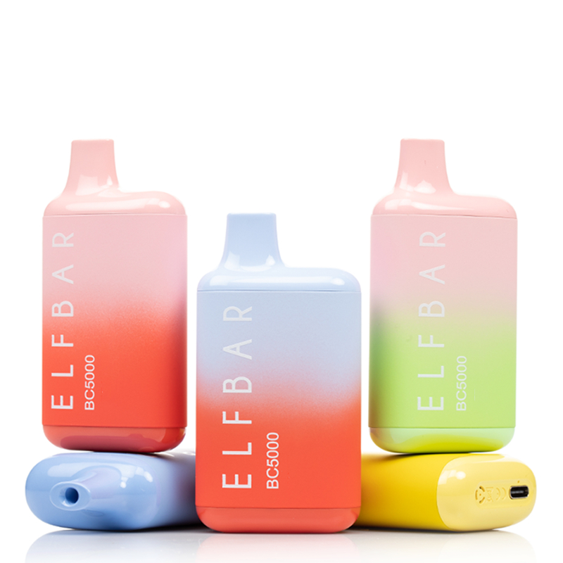 

Elf Bar BC5000 OEM Disposable E Cigarettes Kit 5000 Puffs 650mAh Vs Elux Legend 3500 Puffs